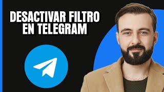 Cómo habilitar contenido sensible en Telegram en iPhone | Desactivar el filtrado en Telegram