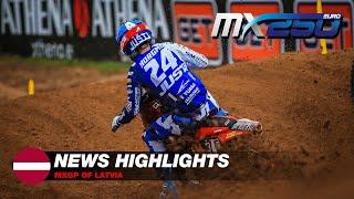 News Highlights | EMX250 | MXGP of Latvia 2021 #motocross