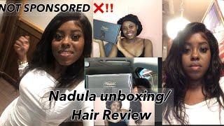 Unsponsored Nadula hair unboxing and Hair review|  is it worth it??? | Iamsmiley