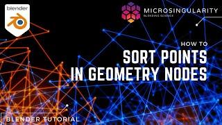 How to Sort Geometry Node Index by Attribute - Blender 3.4 Tutorial