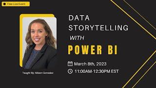 Power BI Data Storytelling Training [Full Course]