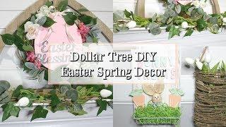 Dollar Tree DIY Easter Spring Decor 2020 | Dollar Tree Decorating Ideas