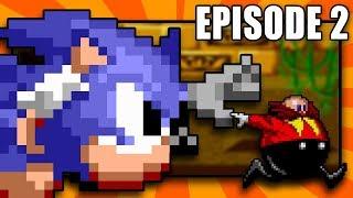 Sonic but he ate a MEGA MUSHROOM! Episode 2 | Sonic Rom Hack