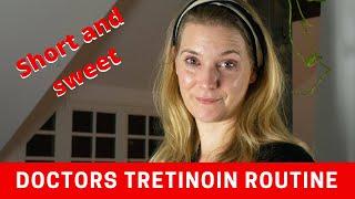 My evening skincare routine with Tretinoin (Retin A) | Doctor Anne