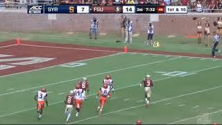 Gene Deckerhoff Call Cam Akers 63yd TD Run vs Syracuse