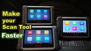 Autel scanner: How to make Autel scan tool Faster / Get better speeds on your scan tool