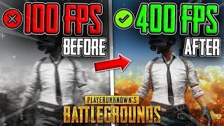 PUBG Low End PC | Lag Fix | +400 FPS | Ultimate PUBG FPS Boost Guide 2021