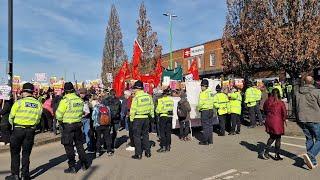  Live | Britain First X Stand Up Protest  Nuneaton