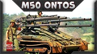 M50 ONTOS - ЛЮТАЯ ШЕСТИСТВОЛКА | Быстрый Обзор в War Thunder