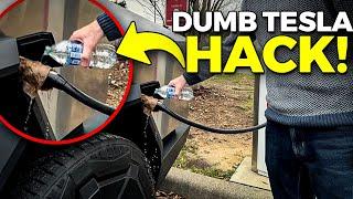 EV Insanity: The Dumbest Tesla 'Life Hack' Could Be Deadly!