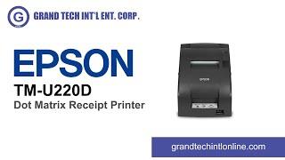 Epson TM-U220D Dot Matrix Printer