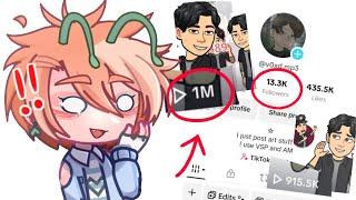 I went VIRAL on a undercover tiktok account//Gacha life 2