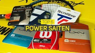 Die Power liegt in der Natur | Top 6 Tennissaiten für Power