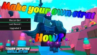 HOW TO MAKE YOUR OWN AUTO STRAT TDS? TDS SCRIPTS AND HACKS!