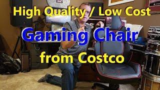 GREAT BUDGET GAMING CHAIR! | DPS 3D Insight Gaming Chair from Costco