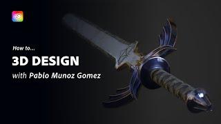 3D Design using Substance with Pablo Munoz Gomez