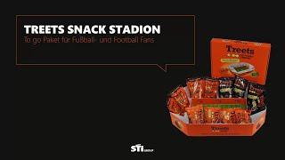 Treets Snack Stadion - To go Paket für Fußball- und Football Fans