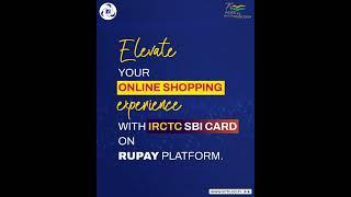 IRCTC SBI CARD || RUPAY || IRCTC RAIL CONNECT APP || IRCTC OFFICIAL