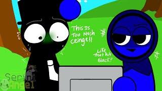Jevin Makes Black Watch Cringe Sprunki Memes?!  - Sprunki Incredibox [AU]