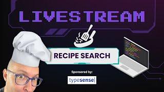 Laravel - Recipe Search App ‍ The Alters ‍ !say !typesense #sponsored