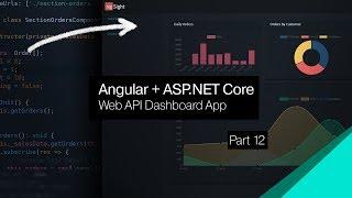 ASP.NET Core + Angular Dashboard | 12 | PostgreSQL