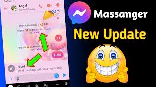 messenger new update 2022 | facebook messenger tricks 2022 | Massanger New Setting