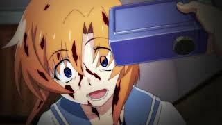 Higurashi no naku koro ni 2020:  Reina attacks Keiichi scene raw