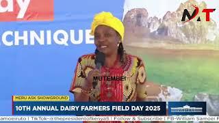 NOMINATED MP FORCED TO CUT OFF HER SPEECH AFTER HECKLED BADLY INFRONT OF RUTO WHILE LYING