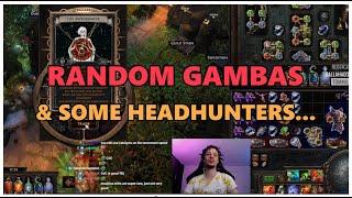 [PoE] Random gambas and some Headhunters... - Stream Highlights #612