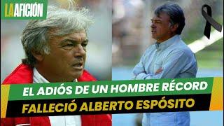 Murió Alberto Mario Jorge Espósito, técnico campeón de Liga MX con Toluca en cuatro partidos