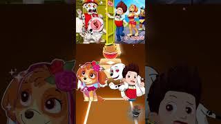 Paw Patrol Scary Chase vs Ryder X Coffin Dance Tiles Hop EDM Rush _coffindance _tileshop