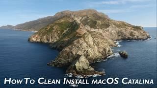 How to Clean Install macOs Catalina.