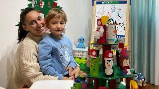 Vittorio and Alice decorate magical Christmas tree