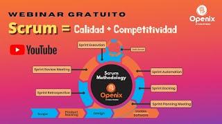 Webinar Gratuito  Scrum =  Calidad + Competitividad | Openix IT Solutions