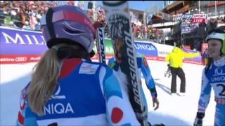 Tessa Worley championne du géant - Schladming 2013 (HD)