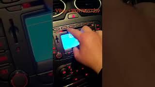 Ford travelpilot fx radio. Car audio system. Розблокування автомагнітоли Форд. Навігаційна система.