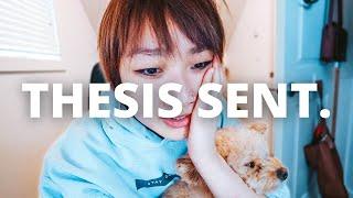 Thoughts, Feelings, and Worries as I Submit My PhD Thesis!!! A week in the life of a PhD