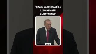 Erdoğan'dan Son İkaz: Gazze İle Aynı Olmayacak! #shorts