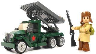 Sluban M38-B0975 BM-13 Katyusha rocket launcher  | Military Building Kits for Lego fans!