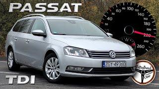 2011 VW Passat 2.0 TDI (140 KM) | V-MAX, 0-100, 100-200 km/h, Prezentacja & AUTOBAHN. | 4K