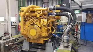 Caterpillar 3508B Marine Propulsion on the test bench!!