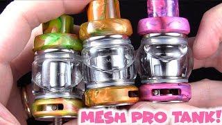 Triple Mesh Coil Heads!! The Mesh Pro Tank!