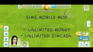 SIMS MOBILE MOD ! unlimited money unlimited simcash ! (work 100% no )