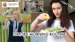 I FOLLOWED SIENNA SANTER’S 5AM OXFORD UNIVERSITY MORNING ROUTINE *I’M INSPIRED?!*