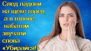 След ладони на щеке горел, а в голове набатом звучали слова «Убирайся!»