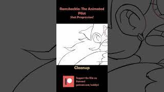 RAMSHACKLE: THE ANIMATED PILOT| Shot Progression #shorts