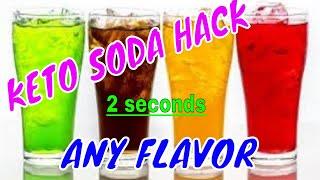 KETO drinks at home - Easy keto soda