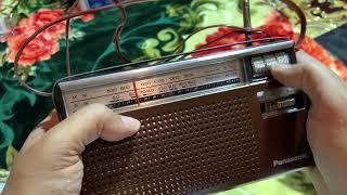 Unboxing and Testing Panasonic R-218 D Rare Vintage Radio