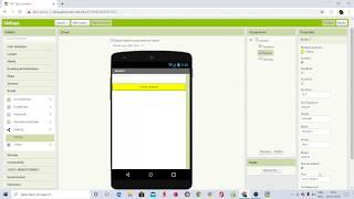 How to create SMS texting/messaging app using MIT app inventor movie - Let us code by Likhitha H #2