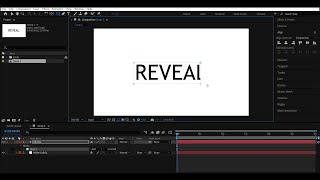 Mask Text Reveal Animation in Adobe After Effects - After Effects Tutorial | Text Animation.